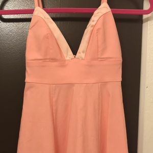 Tobi pink skater dress
